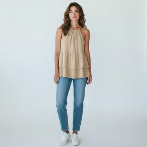 American Eagle Women’s Cream Colored Top